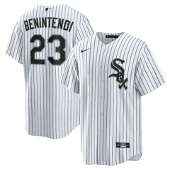 White/Black Andrew Benintendi Chicago White Sox Nike Home Official Player Jersey