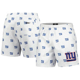 Pro Standard Allover Print Mini Logo Shorts - New York Giants Shorts