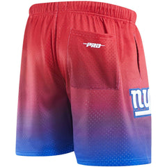 Pro Standard Ombre Mesh Shorts - New York Giants Shorts