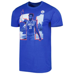 Joel Embiid Philadelphia 76ers Stadium Essentials Unisex Player Skyline T-Shirt