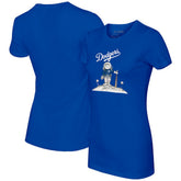 Royal Los Angeles Dodgers Tiny Turnip Women's Astronaut T-Shirt