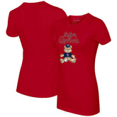 Red St. Louis Cardinals Tiny Turnip Women's Teddy Boy T-Shirt