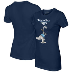 Navy Tampa Bay Rays Tiny Turnip Women's Bronto T-Shirt