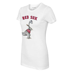 White Boston Red Sox Tiny Turnip Women's Bronto T-Shirt