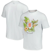 White Detroit Tigers Tommy Bahama Island League T-Shirt
