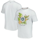 White Seattle Mariners Tommy Bahama Island League T-Shirt