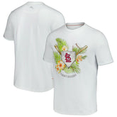 White St. Louis Cardinals Tommy Bahama Island League T-Shirt