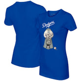 Royal Los Angeles Dodgers Tiny Turnip Women's Gumball Machine T-Shirt