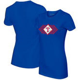 Royal Texas Rangers Tiny Turnip Women's Prism Arrows T-Shirt