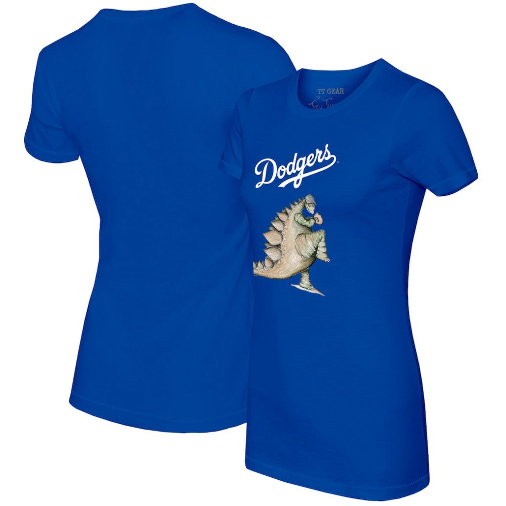 Royal Los Angeles Dodgers Tiny Turnip Women's Stega T-Shirt