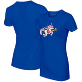 Royal Texas Rangers Tiny Turnip Women's Unicorn T-Shirt