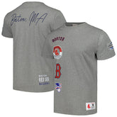 Heather Gray Boston Red Sox Mitchell & Ness Cooperstown Collection City Collection T-Shirt