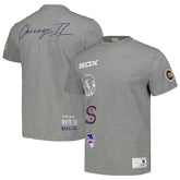 Heather Gray Chicago White Sox Mitchell & Ness Cooperstown Collection City Collection T-Shirt