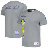 Heather Gray Seattle Mariners Mitchell & Ness Cooperstown Collection City Collection T-Shirt