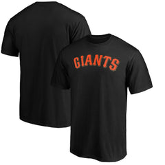 Black San Francisco Giants Official Team Wordmark T-Shirt