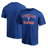 Royal Texas Rangers Heart & Soul T-Shirt