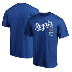 Royal Kansas City Royals Team Lock Up Wordmark T-Shirt