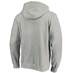Gray Los Angeles Dodgers Team Lock Up Wordmark Pullover Hoodie