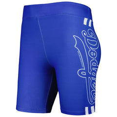 Royal Los Angeles Dodgers Mitchell & Ness Women's Biker Shorts