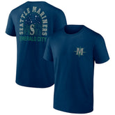 Navy Seattle Mariners Emerald City Bring It T-Shirt