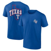 Royal Texas Rangers Bring It State T-Shirt