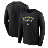 Fanatics Golden State Warriors Japanese Heritage Long Sleeve T-Shirt sale