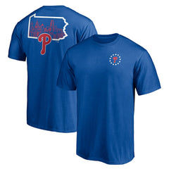 Royal Philadelphia Phillies Philly State T-Shirt