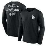 Black Los Angeles Dodgers Long Ball Long Sleeve T-Shirt