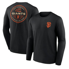 Black San Francisco Giants SF Seal Long Sleeve T-Shirt