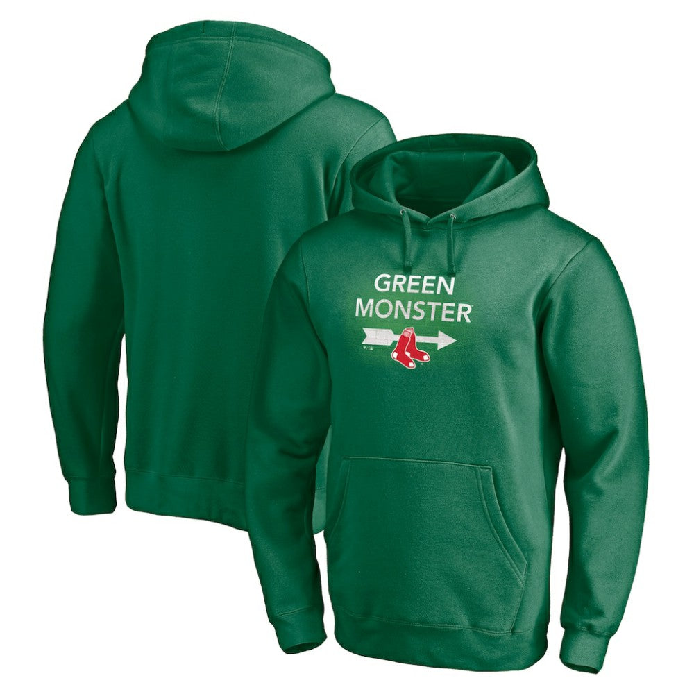 Green Boston Red Sox Monster Seats Pullover Hoodie