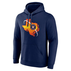 Navy Houston Astros Paint the Black Pullover Hoodie