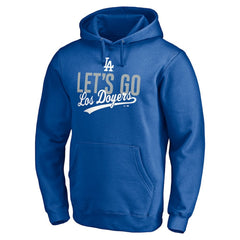 Royal Los Angeles Dodgers Let's Go Los Doyers Pullover Hoodie