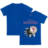 Royal Texas Rangers Tiny Turnip Youth Baseball Tear T-Shirt