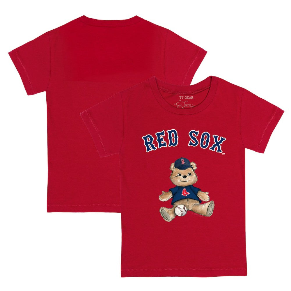 Red Boston Red Sox Tiny Turnip Youth Teddy Boy T-Shirt