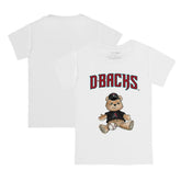 White Arizona Diamondbacks Tiny Turnip Youth Teddy Boy T-Shirt