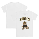 White San Diego Padres Tiny Turnip Youth Teddy Boy T-Shirt