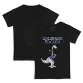 Black Colorado Rockies Tiny Turnip Youth Bronto T-Shirt