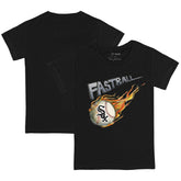 Black Chicago White Sox Tiny Turnip Youth Fastball T-Shirt