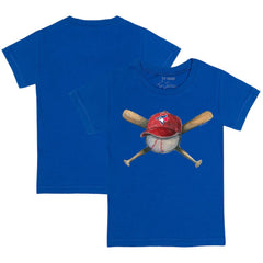Royal Toronto Blue Jays Tiny Turnip Youth Hat Crossbats T-Shirt
