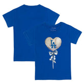 Royal Los Angeles Dodgers Tiny Turnip Youth Heart Lolly T-Shirt