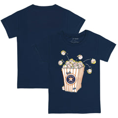 Navy Houston Astros Tiny Turnip Youth Popcorn T-Shirt