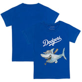 Royal Los Angeles Dodgers Tiny Turnip Youth Shark T-Shirt