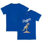 Royal Los Angeles Dodgers Tiny Turnip Youth TT Rex T-Shirt