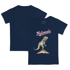 Navy Washington Nationals Tiny Turnip Youth TT Rex T-Shirt