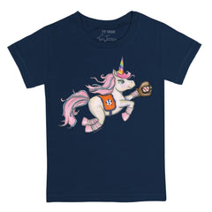 Navy Houston Astros Tiny Turnip Youth Unicorn T-Shirt