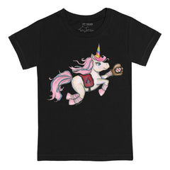 Black Arizona Diamondbacks Tiny Turnip Youth Unicorn T-Shirt