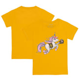 Gold San Diego Padres Tiny Turnip Youth Unicorn T-Shirt
