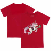 Red Cincinnati Reds Tiny Turnip Youth Unicorn T-Shirt