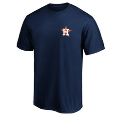 Navy Houston Astros Number One Dad T-Shirt