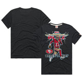 Brock Purdy Homage Unisex NFL Blitz Player Tri-Blend T-Shirt - San Francisco 49ers T-shirts
